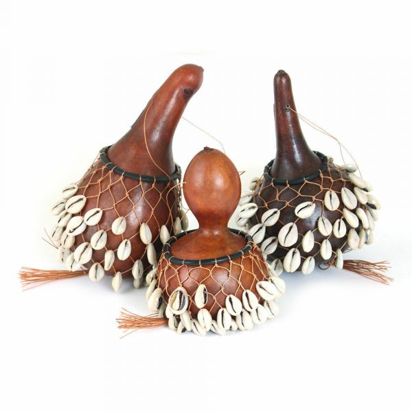 Small Cowrie Shell Gourd Shaker