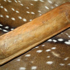 * Carved Wooden Dough Bowl Primitive Wood Trencher Tray Rustic Home Decor 18-22"